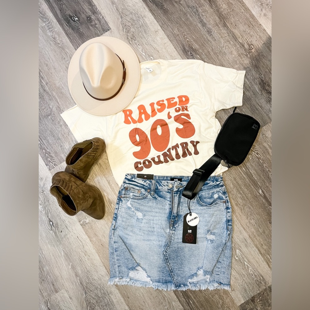 Raised on 90s Country Graphic tee